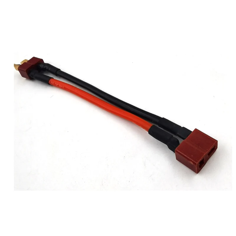 Female Deans Xt60/t Plug To Male Xt60/t Connector Adapter 14awg 10cm Extension Cable Leads Adapte For Rc Lipo Battery