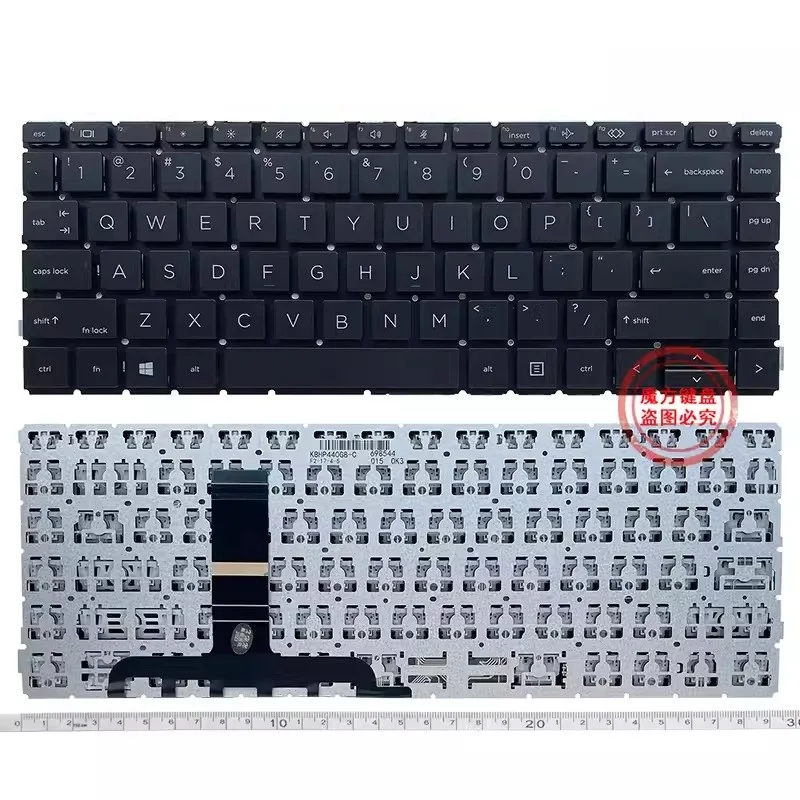 New US Keyboard for HP ZHAN66 PRO A 14 Inch G5 440 445 G10 HSN-Q32C/Q34C-4 Laptop Backlight Keyboard