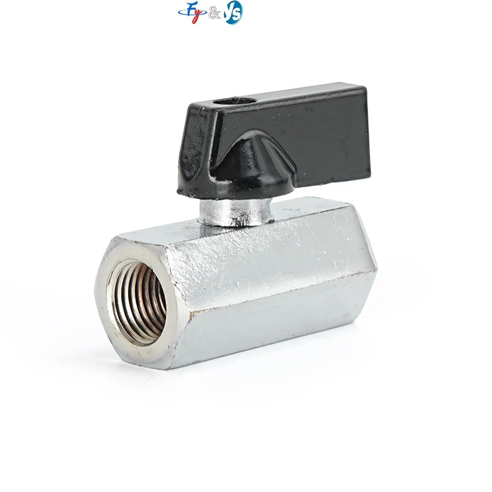 Stainless Steel Tap Mini Ball Valve 1/8 1/4 3/8 1/2 3/4 1
