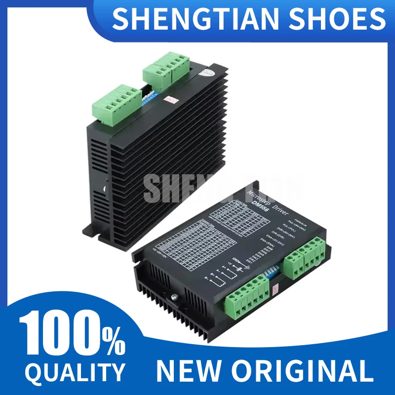HLTNC 20-50VDC 4.2A Digital DM542 dc 20-50v 5.6A DM556 Stepper Motor Driver Fit 2-Phase Nema 17 Nema23 Engine for CNC 3D Printer