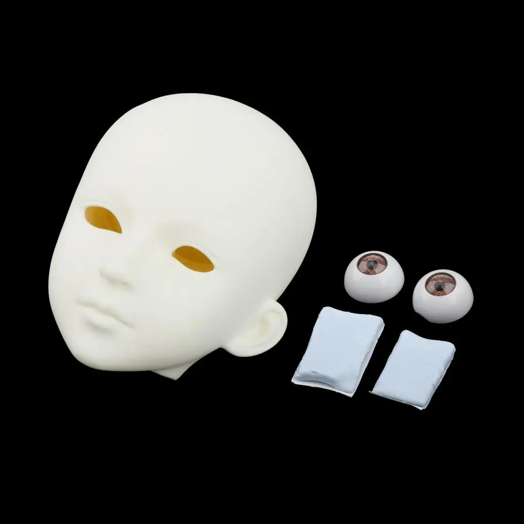 1/3 Doll Head with Removable Eyes /3 DOD Dolls Repair and Making