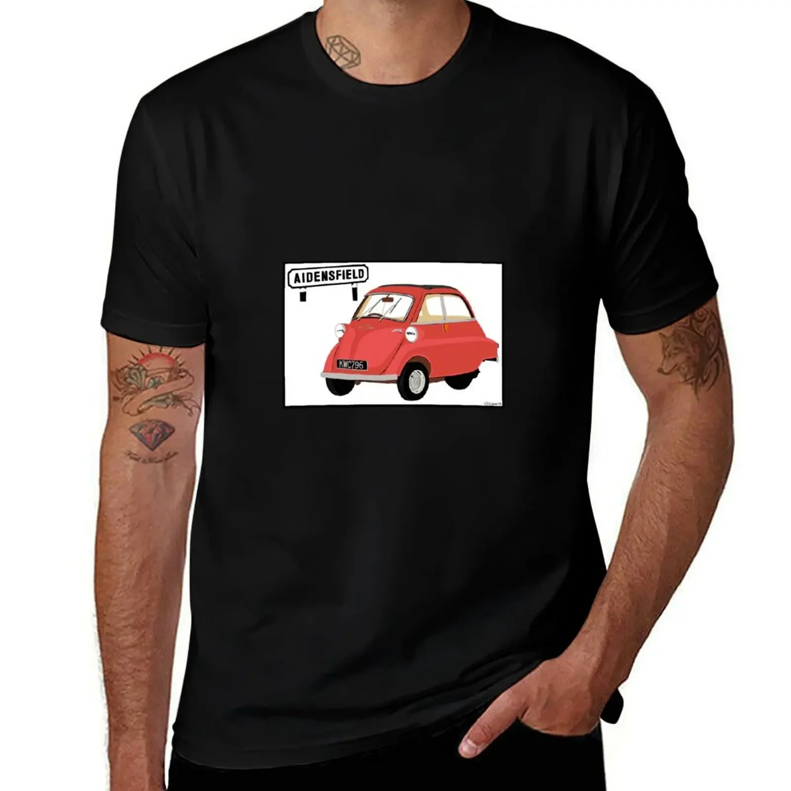 Heartbeat - Gina Ward’s Isetta T-Shirt graphic shirts essential t shirt mens cotton t shirts