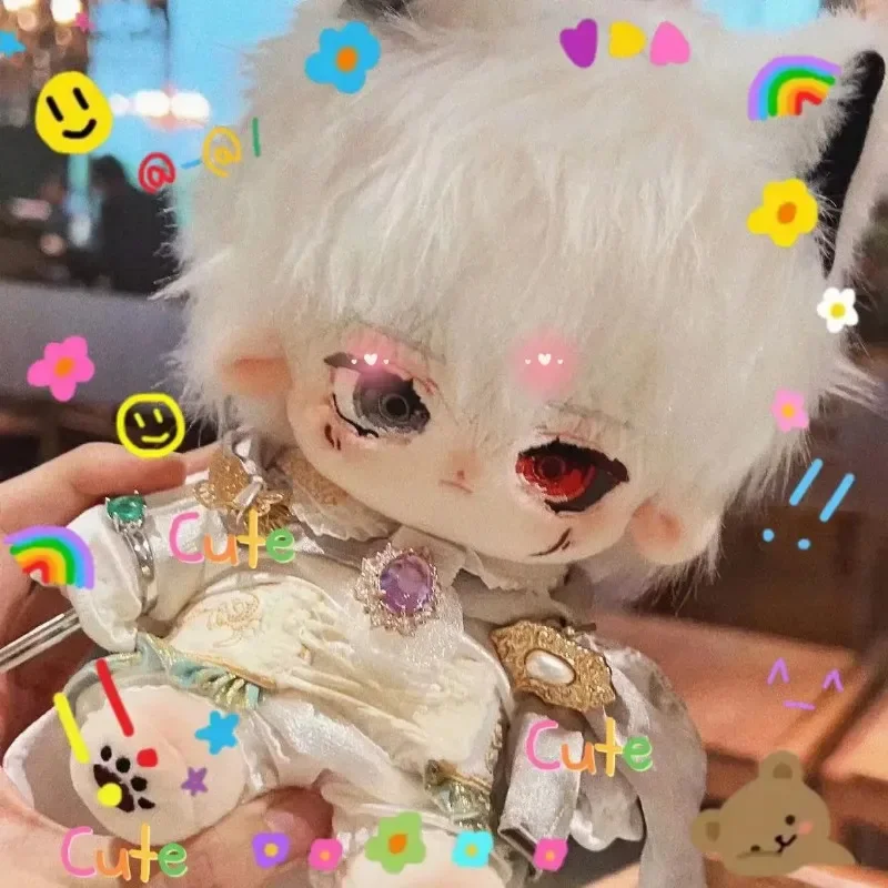 ตุ๊กตาอะนิเมะTokyo Ghoul Kaneki Ken Centipede 20 ซม.ตุ๊กตาหุ่นของเล่นสําหรับเด็กผู้ใหญ่สะสมผ้าฝ้ายชุด-upตุ๊กตาแฟนของขวัญ