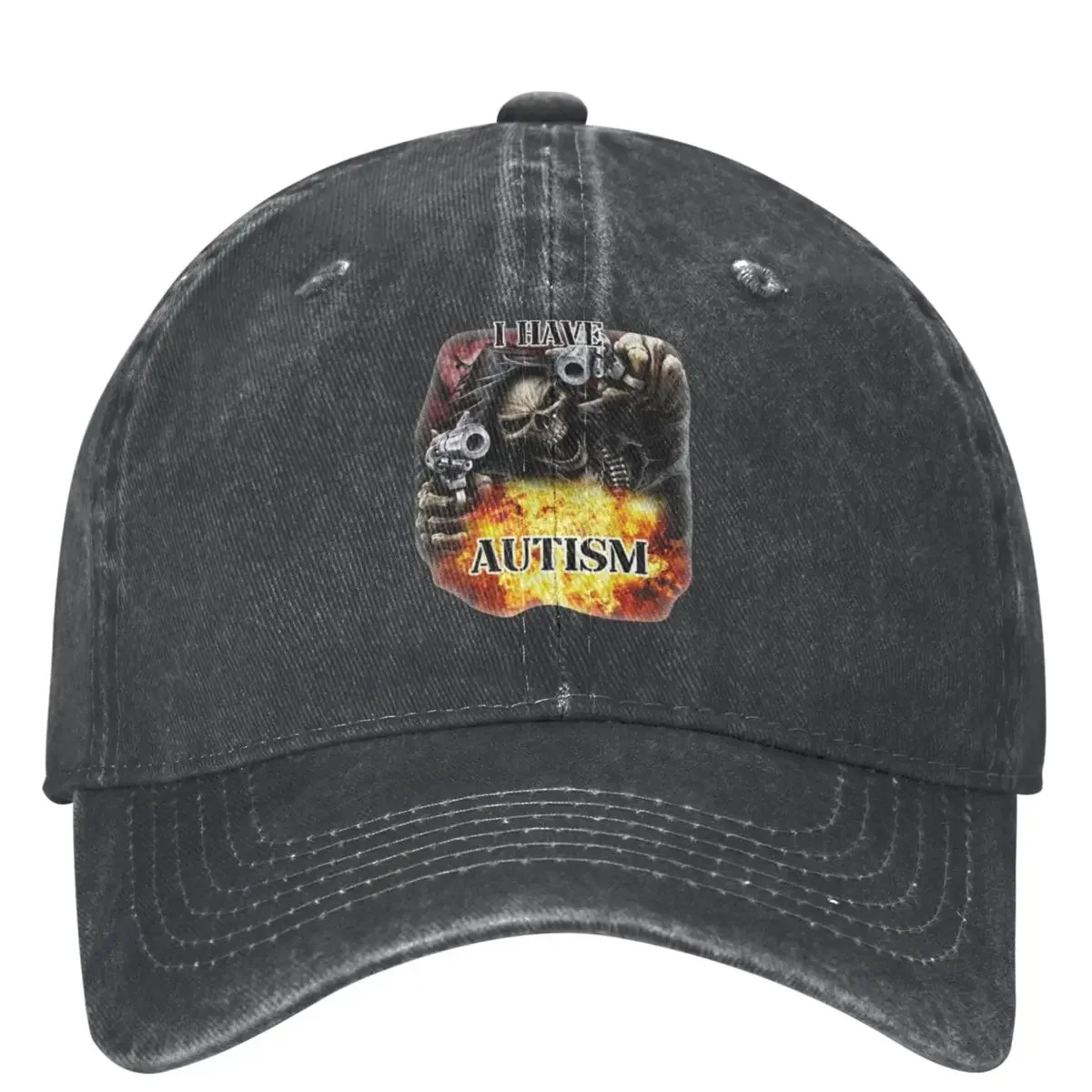 

I Have Autism Baseball Cap Men Adult Print Hip Hop Hats Spring Street Style Outdoor Sports Breathable Baseball Caps