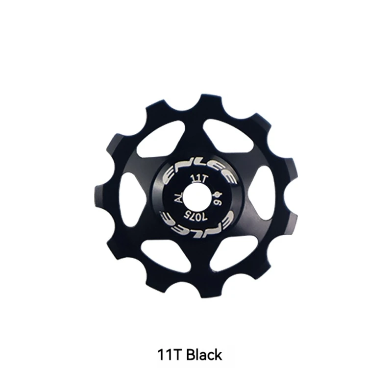 ENLEE Fahrrad Aluminium Legierung Guide Rad Pulley Schaltwerk 11T 13T Guide MTB Keramik Lager Jockey Rad Für 4/5/6MM