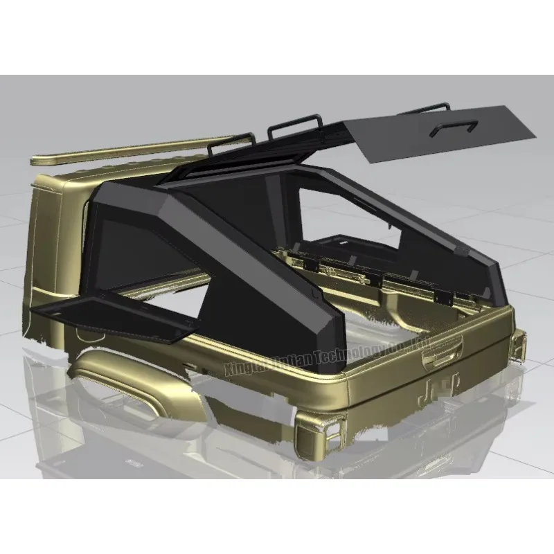 تعديل العلامة التجارية الجديدة تصميم جديد ملحقات شاحنة بيك اب شاحنة صغيرة غطاء السرير المظلة غطاء ذكي يستخدم لـ Jee P Gladiator #5