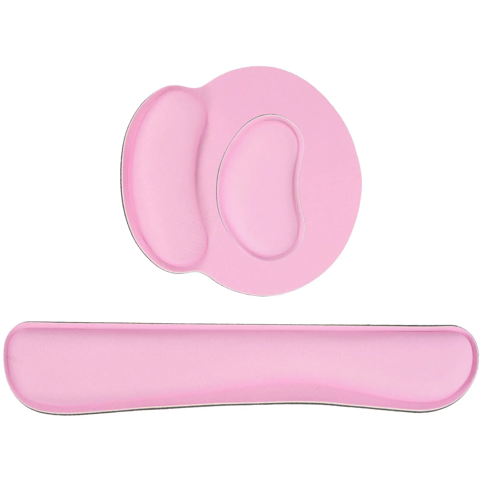 

1Set Memory Foam Keyboard and Mouse Wrist Support Pad Ergonomic Design for Computer Laptop Work Study Comfortable Office