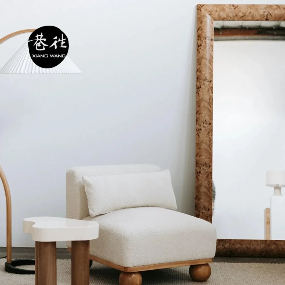 Wabi Stillwind Tree Tumor Wood Grain Frame Full Body Floor Mirror