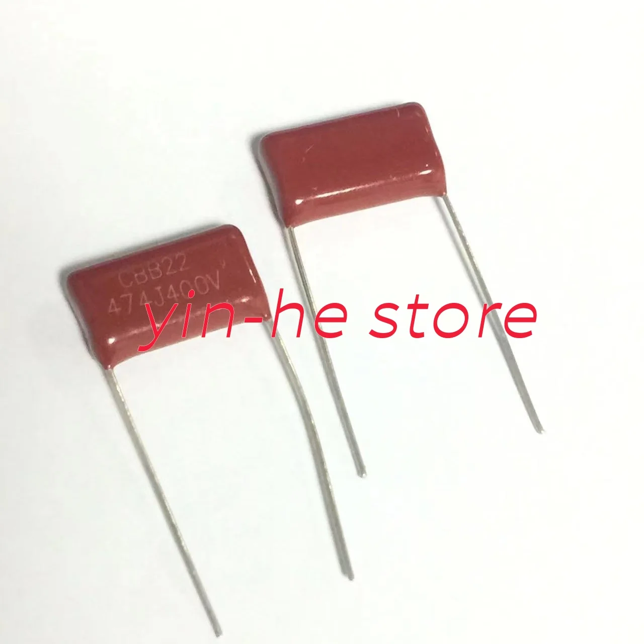 Condensador CBB22 de 5 piezas, 400V, 474J, 470nF, 0,47 uf, 400V, 474, 474J/400V, paso de pie de 15mm