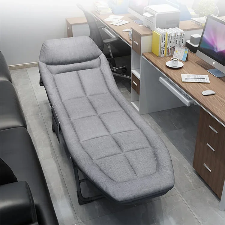2026Light Weight High Bearing Capacity Steel Pipe Outdoor Camping Single Folding Bed