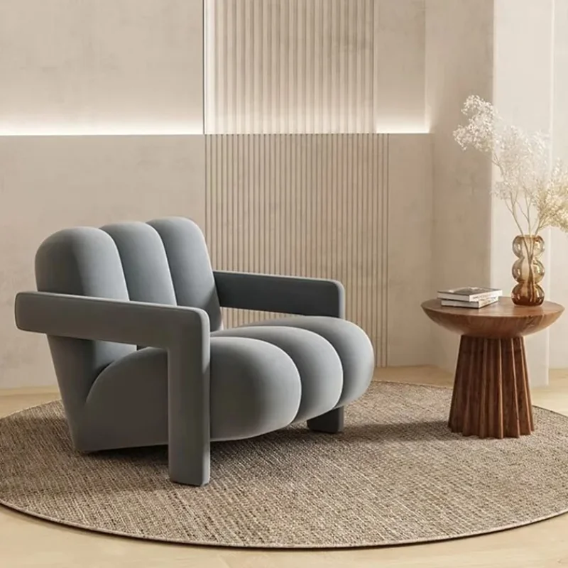 Ramię Nowoczesne krzesła do salonu Nordic Enfant Designer Krzesła biurowe Accent Throne Puffs Sillon Dormitorio Meble domowe