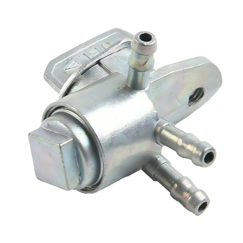 High Quality Car Interior Parts Shut Off Valve 3 Way Aluminum Diameter 6.2mm For Motorcycle Fuel Shut Off Valve