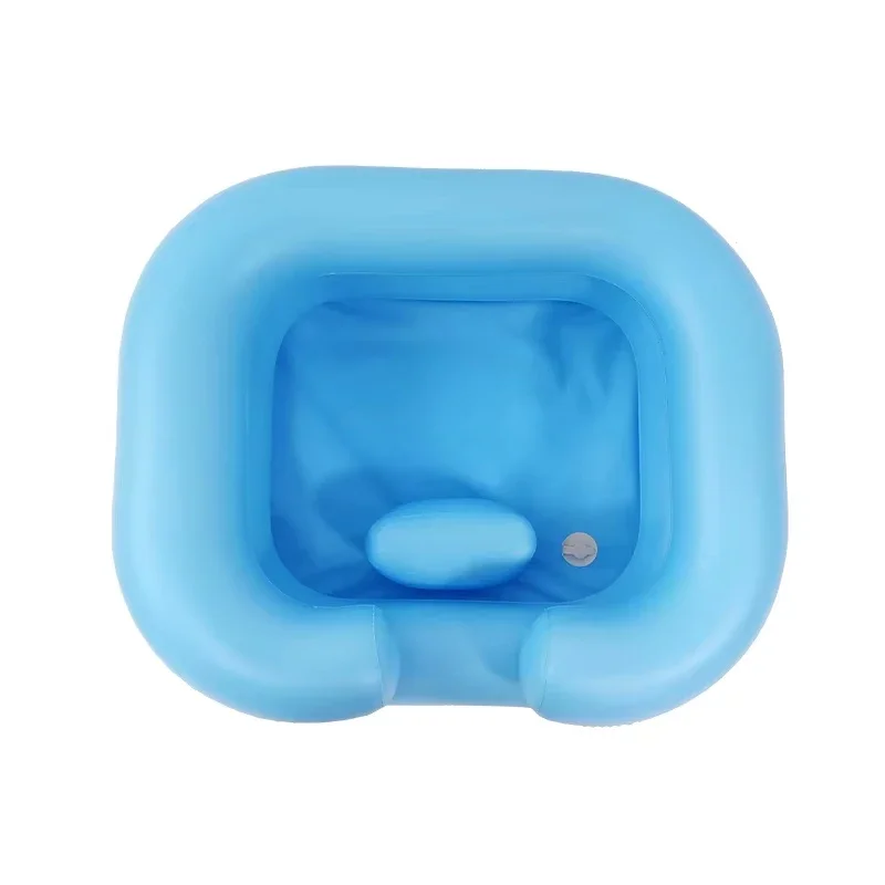 Bed type PVC shampoo basin Air shampoo basin Inflatable shampoo basin Suitable for bed bedridden people