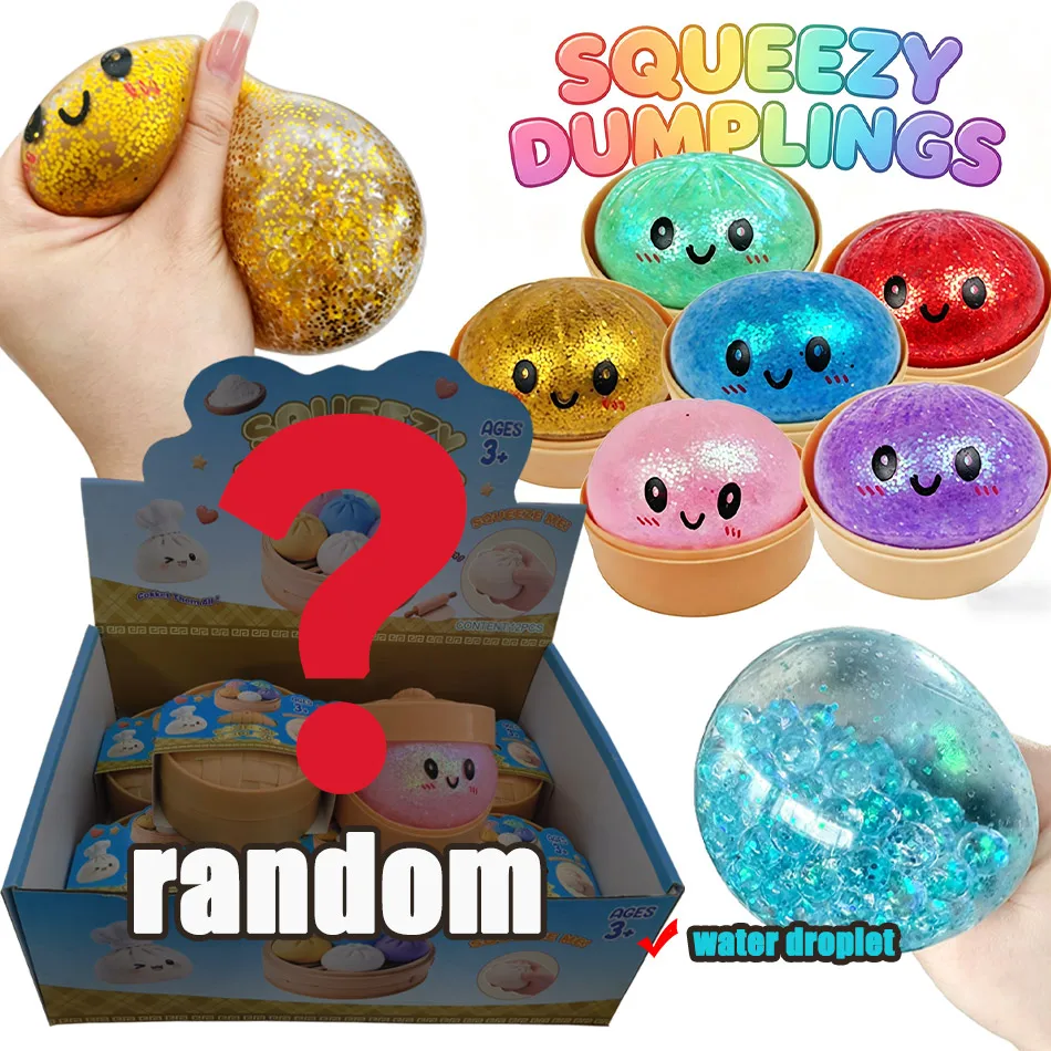 2026 Buntes Simuliertes Knödel-Squishy: Entspannendes, Angstlösendes, Antistress-Spielzeug zur Steigerung des Wohlbefindens – Rebound Squeeze Reliever