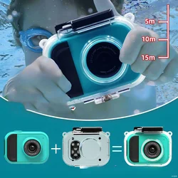 Waterproof children's camera HD digital photography video games Student travel Holiday gifts Toy mini camera