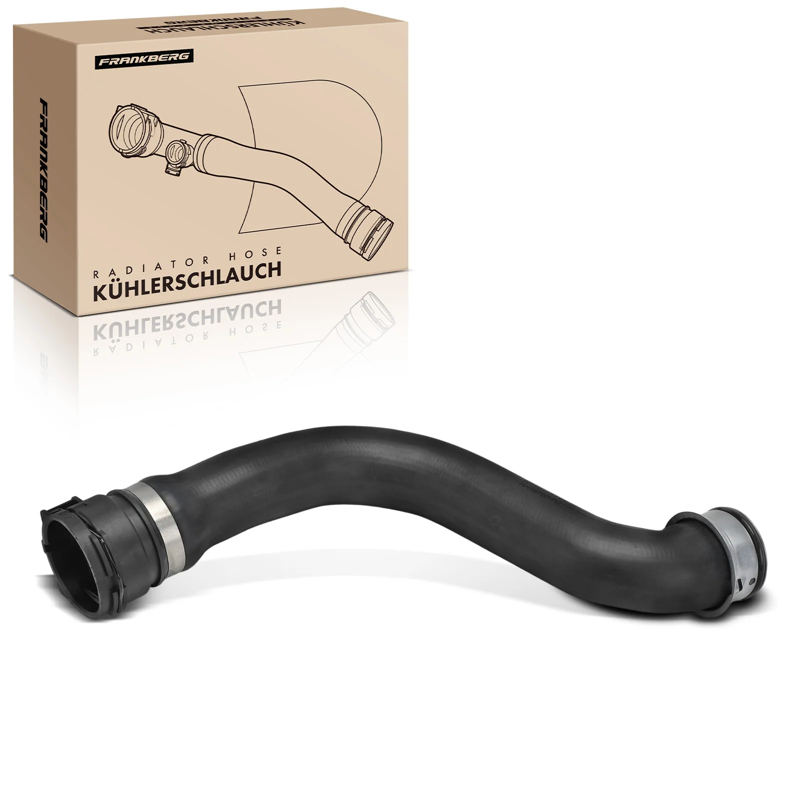 Frankberg 1x Radiatorslang Koelwaterslang voor Mercedes-Benz C-Klasse W204 E-Klasse W212 A207 C207 X204 2045018782