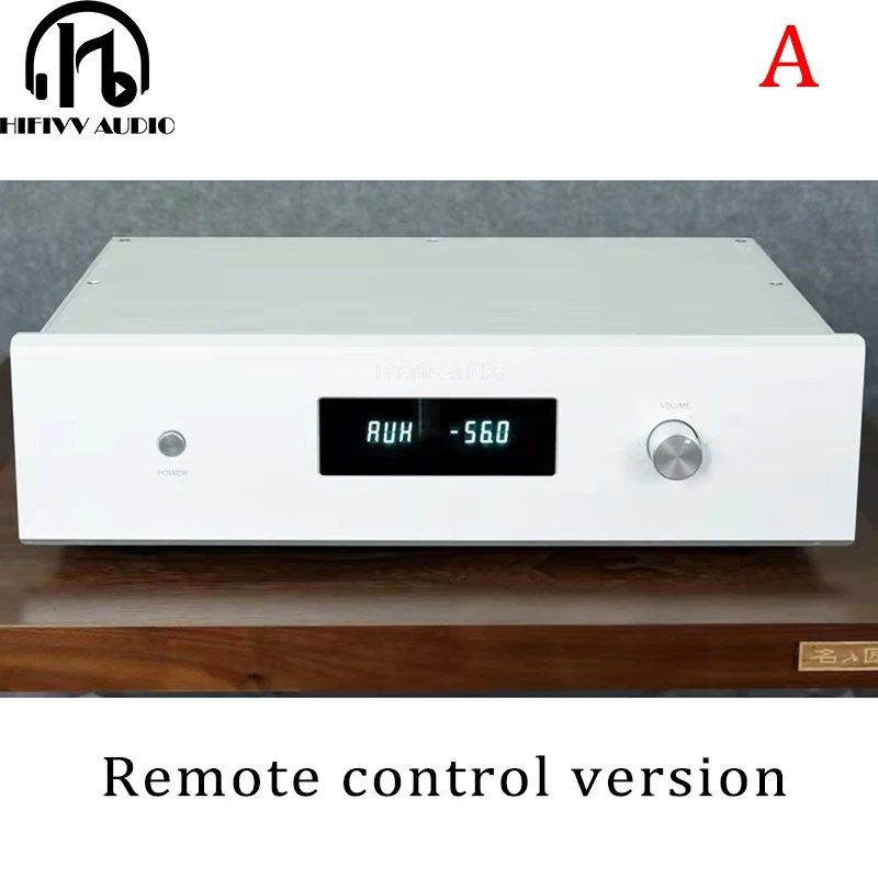 

MBL6010D Remote Control Potentiomete Preamplifier For HIFI Audio Amplifiers System OP AMP Preamp with 4 Ways Select input