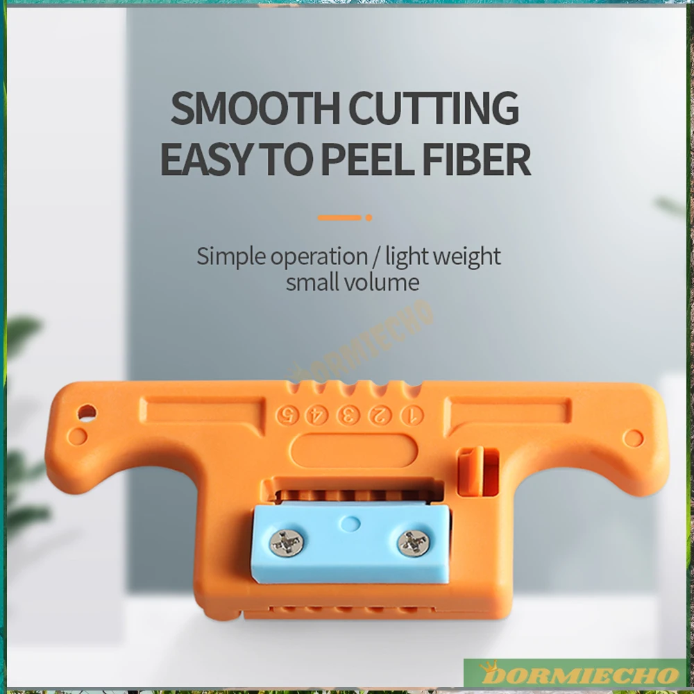 

New Fiber Cable Ribbon Stripper MSAT-5 Mid-Span 1.9mm to 3.0mm Small Size Access Tool Loose Tube Buffer Blade Replaceable