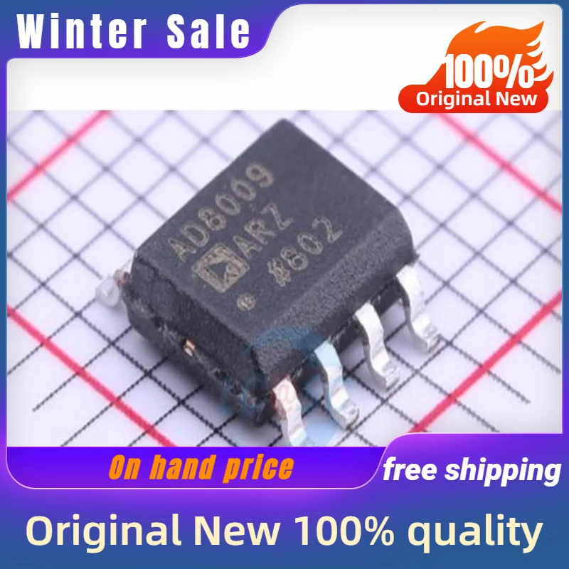 1-200 piezas (IC) nuevo componente electrónico original AD8009ARZ SOP8