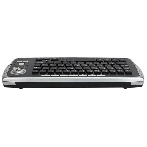 Imagen 2 del producto Teclado inalámbrico E30 2,4 GHz con Trackball Mouse, rueda de desplazamiento, Control remoto para Android TV BOX, Smart TV, PC, Notebook, Plata