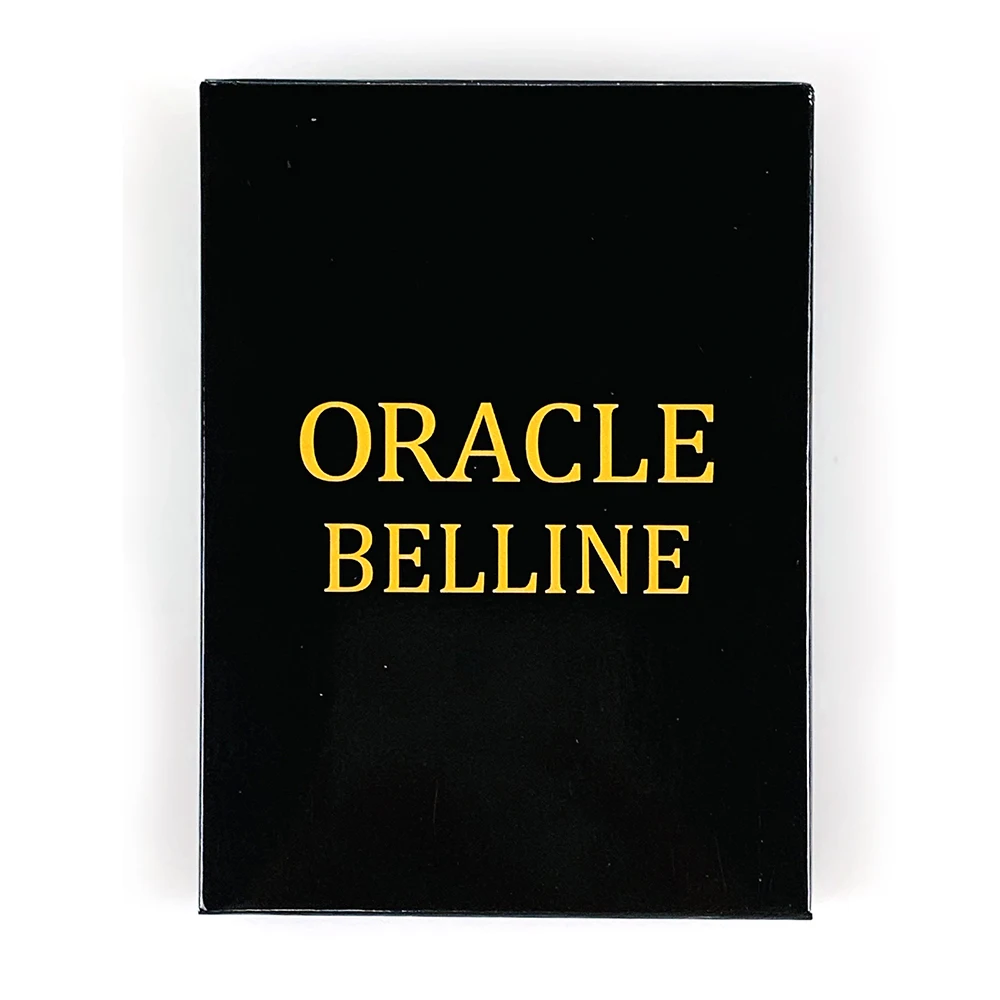 Oracle Belline Cards French Version Fortune Divination Oracle Cards Mysterious Psychic Reading Board Game for Paper Instruction