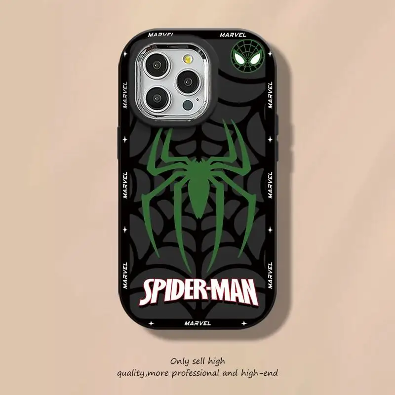 Marvel Spider Man LOGO Case for Realme C67 C53 C55 GT3 12Plus C20 C12 C35 C25S C25 C21Y 12 11 8S 9 Silicone Luxury Cover