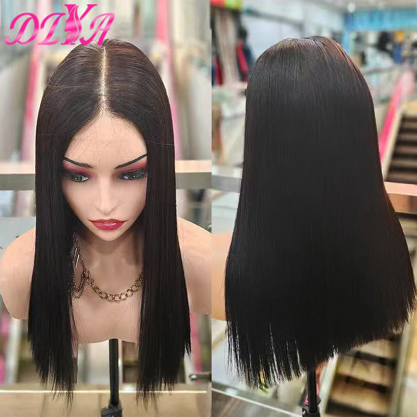 28 30 Inches Double Drawn Bone Straight Raw Vietnamese Human Hair Wigs 2x6 Real HD Lace Closure Virgin Hair Wigs for Black Women