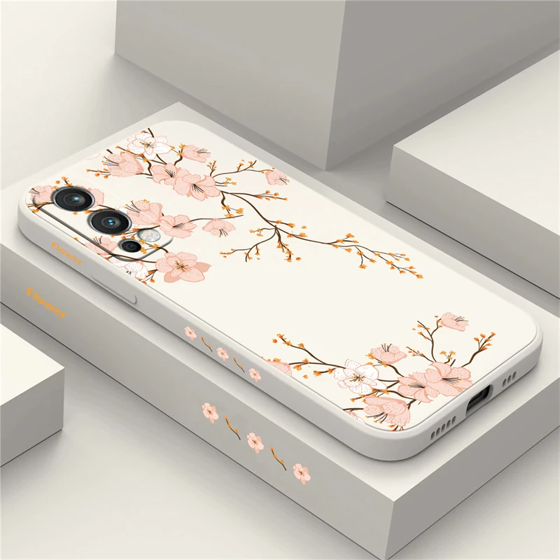 Colorful Flower Soft Phone Case For OnePlus 8T 9 Pro Nord 2 3 Ace 2V CE2 Lite Silicone Shockproof Back Cover Fundas