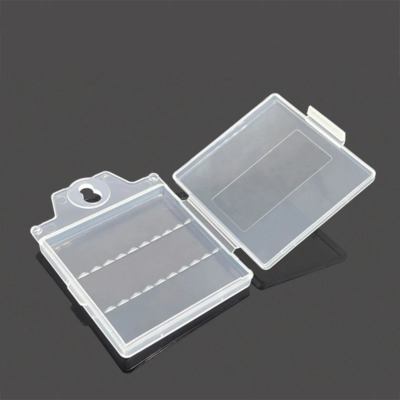 

100pcs Tool Box Parts Storage Box Drill Milling Cutter Box Rectangular Telescopic Box Twist Drill Box Tap Accessories Tool Packa