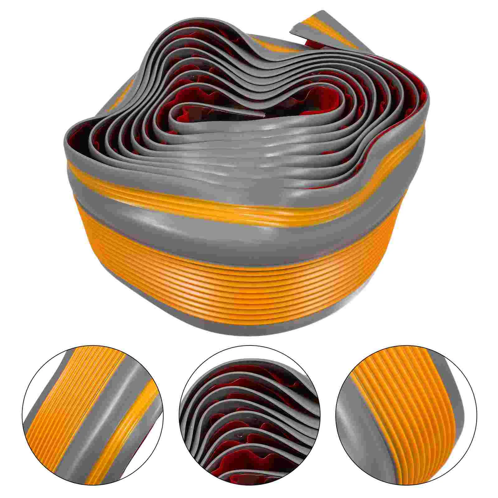 Anti-Skid Strip สําหรับบันไดเทปกลางแจ้งจมูกกันน้ํา Anti-SLIP EDGE Trim ขั้นตอน Non-SLIP Pad ชั้นขอบ