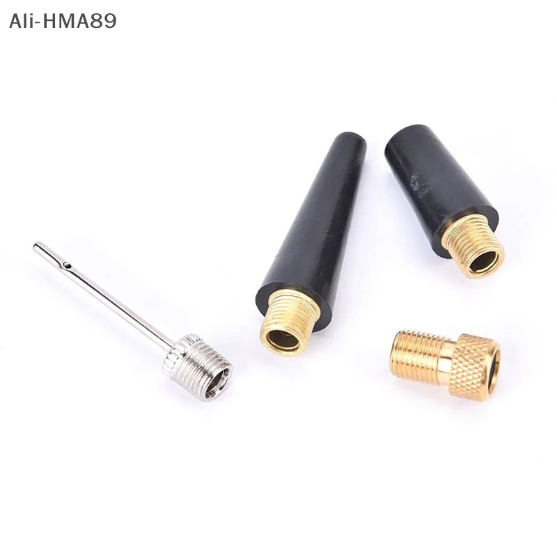 HMA89-4Pcs/2Pcs Bike Needle Nozzle Adapter Kit For Ball Football Bicycle Tire Inflate Pump Bike Accessories