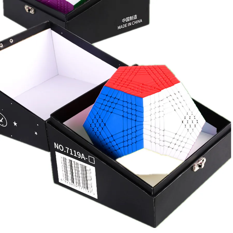 Shengshou-子供向けのメガミンクスマジックキューブ,9x9メガミンクス,プロのパズルおもちゃ,子供向けギフト