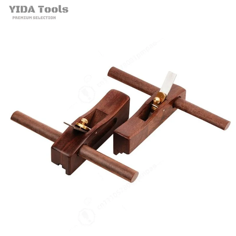 Wood Hand Push Plane Single Line Concave Convex Jointer Plane Carpenter Wood Panel Splicing Trimming Tool
