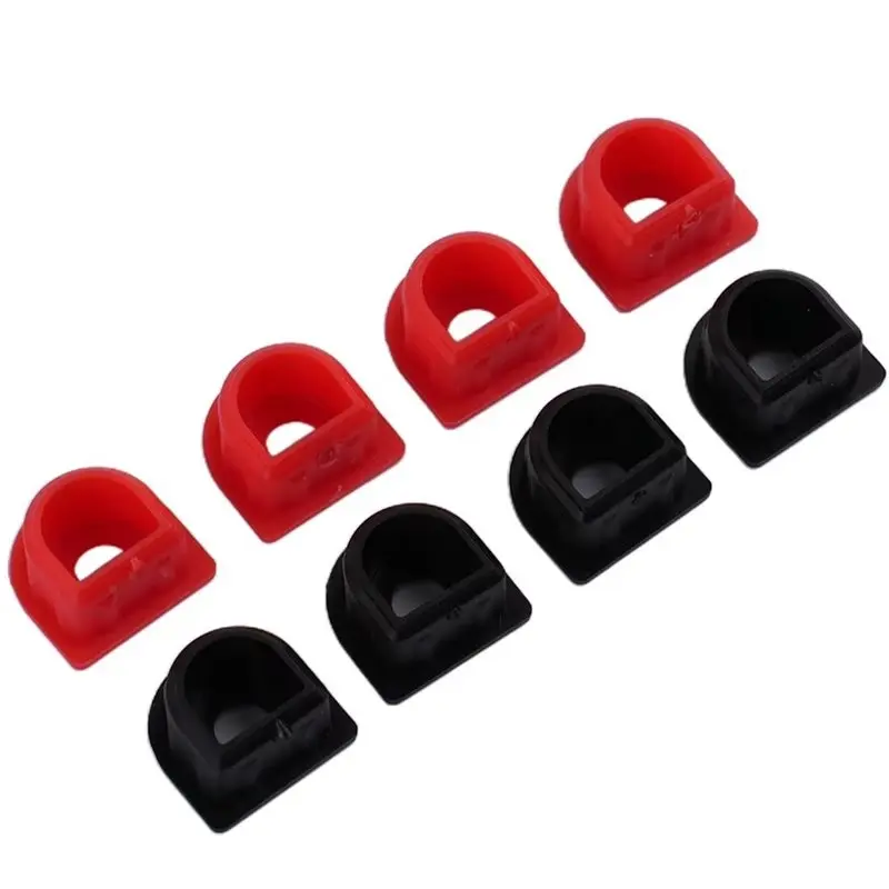 [NEWA64Z!】 4Pair Waterproof Fixing Plug Red & Black Connectors Cable Kits Red & Black Versatile Applications Parts