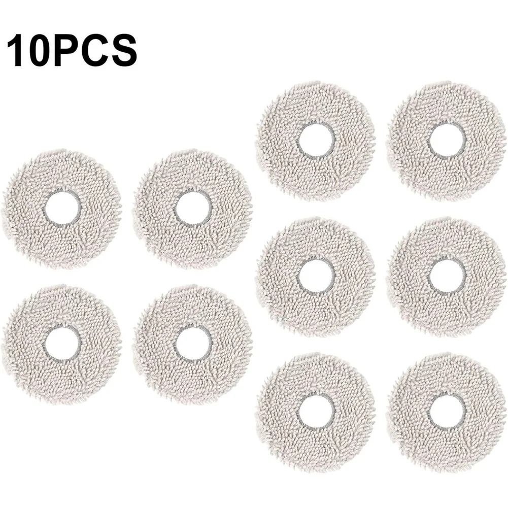 A84E-Mop Accessories Kit For Cecotec/Conga 11090 Robot Vacuum Cleaner Replacement Microfiber Cleaning Mop Pads