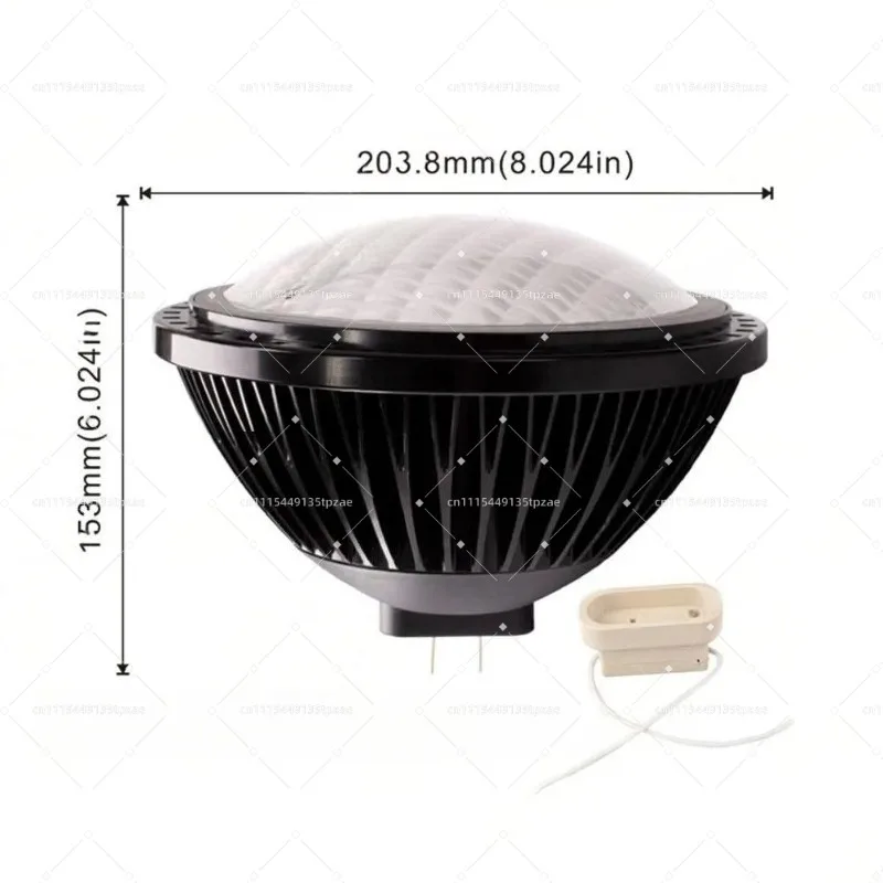 80W Dimmable PAR64 LED Lamp 8000 Lumen Multi Beam Angle LED Stage Light Bulb