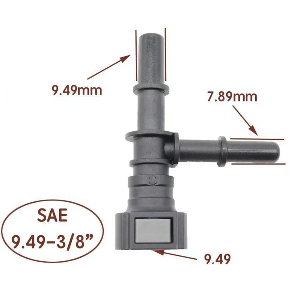 Rubber Car Fuel Quick Release Hose Connector 9.49 Gasoline Diesel Oil Pipe Pump Rubber Fitting Car Accessories Tools