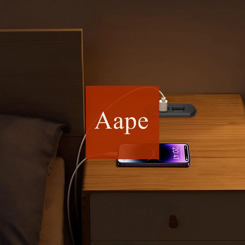 

Для офиса, спальни, стола, встраиваемые розетки, 1 USB-A и 1 Type-C, встроенная настольная розетка со скрытым удлинителем 1,2 м