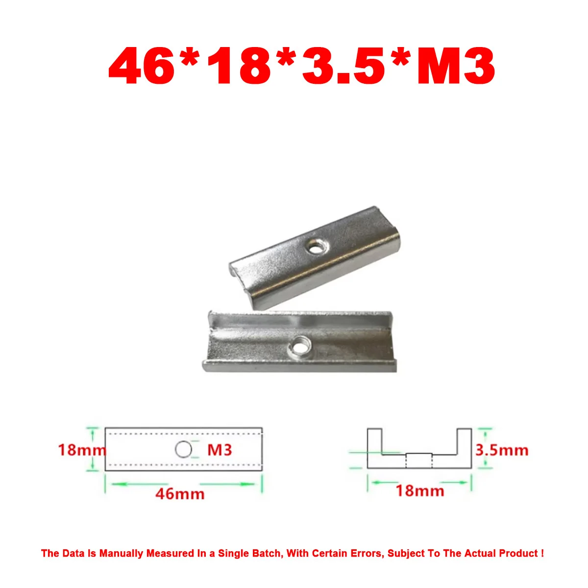 Variant: 20pcs 46X18X3.5XM3