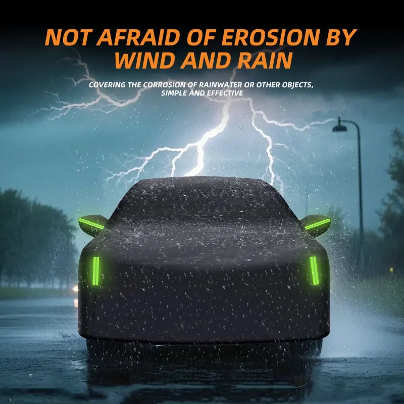 لأودي A3 8L 8P 8V 8Y العالمي لغطاء السيارة مقاوم للماء جميع الأحوال الجوية صالح داخلي في الهواء الطلق الغبار الشمس الثلوج حماية مقاومة للخدش #6