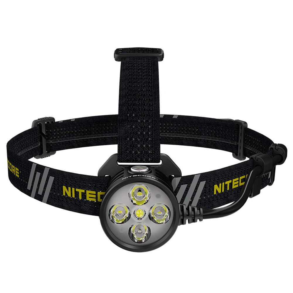 NITECORE HU60 Headlamp 4xCREE XP-G3 S3 LED 1xCREE XHP35 HD E2 1600 Lumens Spotlight Floodlight Outdoor Search Headlight