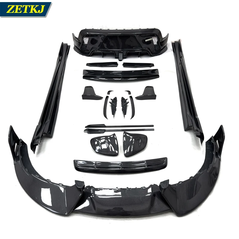 ZETKJ High Quality Carbon Fiber Body Kit Complete Durable Suitable For Porsche Taycan M Model