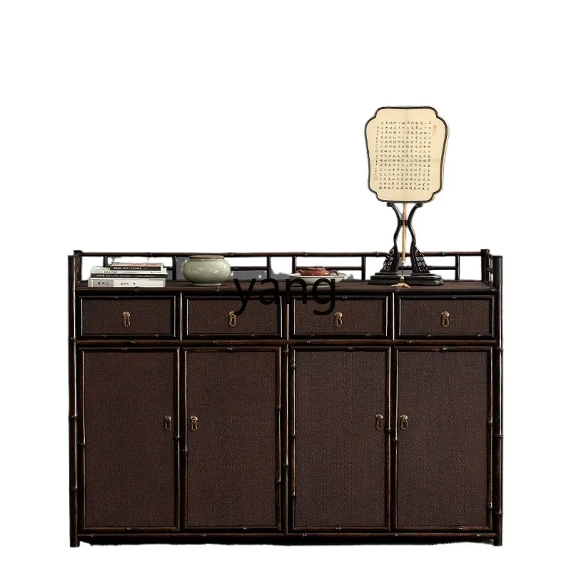 LM， tea room storage restaurant side cabinet tea set storage tea rack