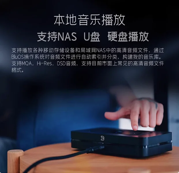 Neuer N132 Canadian Bluesound Nose Streaming Digital Broadcast Decoding HIFI Earamplifier