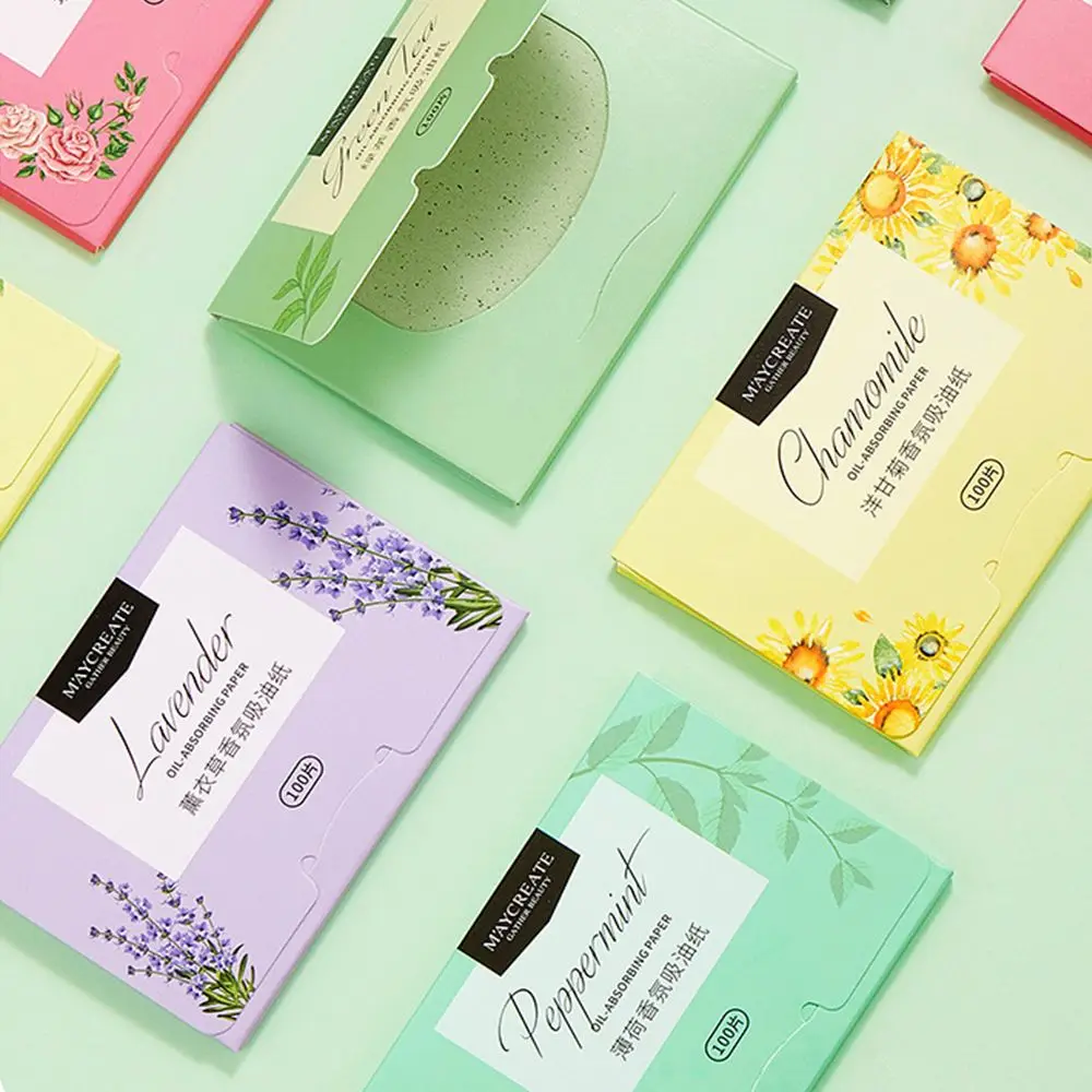 Make-uptool Huidverzorging Gezichtsreiniger Verfrissende oliecontrolefilm Olieverwijdering Olie Blotting Vellen Gezichtsolie-absorberend papier