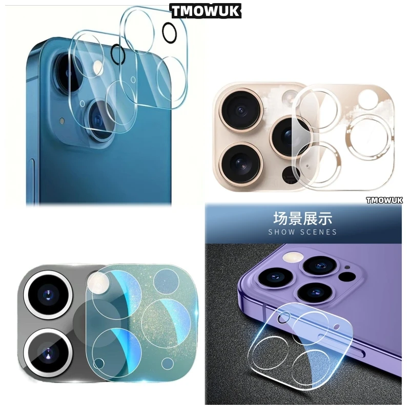 

For IPhone 16 Pro Max Protective Glass IPhone 15 14 13 14 Plus 11 12 13 Mini Camera Lens Screen Shield Protectors Film