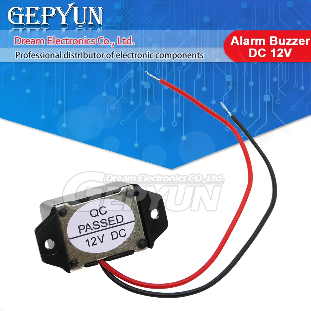 1pcs Alarm Buzzer DC 12V 85dB Mini Electronic Alarm Buzzers Constant Tone For Arduino