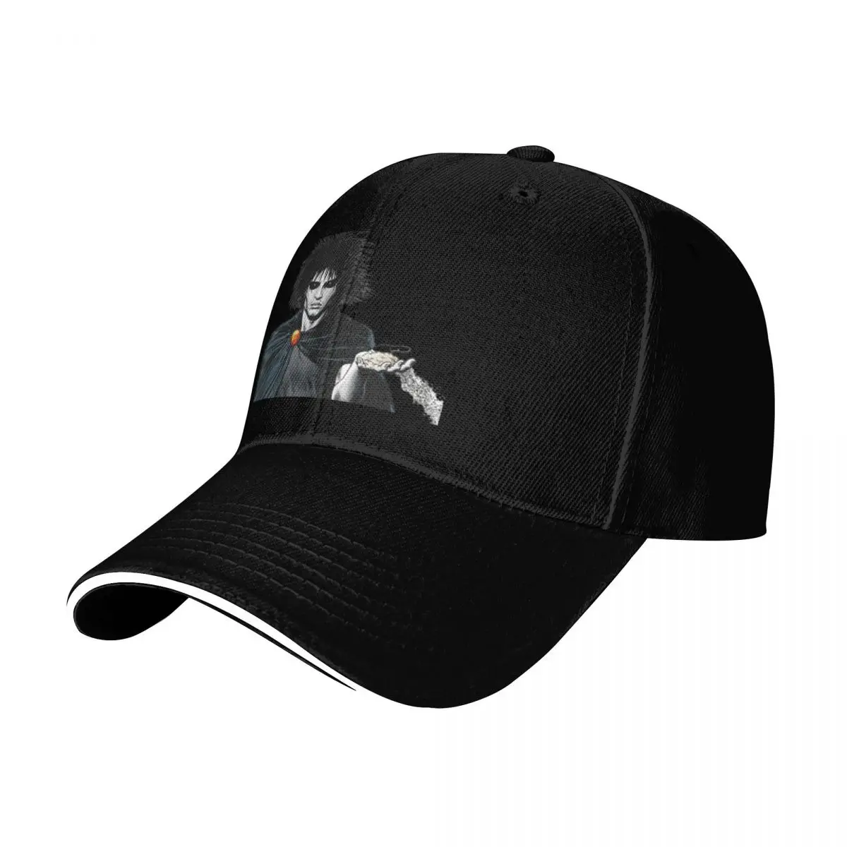 the sandman movie Baseball Cap Adjustable Buckle Closure Moisture Wicking Quick Dry Curved Brim Classic Fit