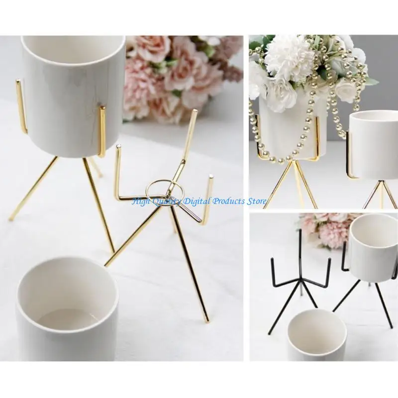

U2JE Makeup Cosmetic Light Luxury Iron Storage Rack for Bathroom Dresser Skin Care Desktop Cosmetics Storage Shelf