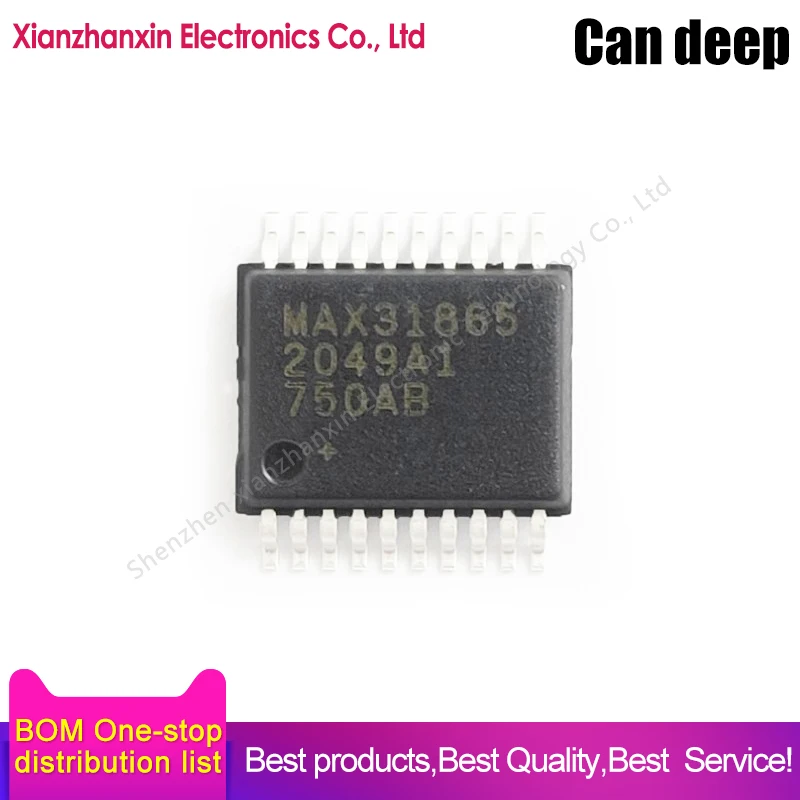 1pcs/lot MAX31865AAP+T MAX31865AAP MAX31865 SSOP-20  Hd video conversion chip in stock